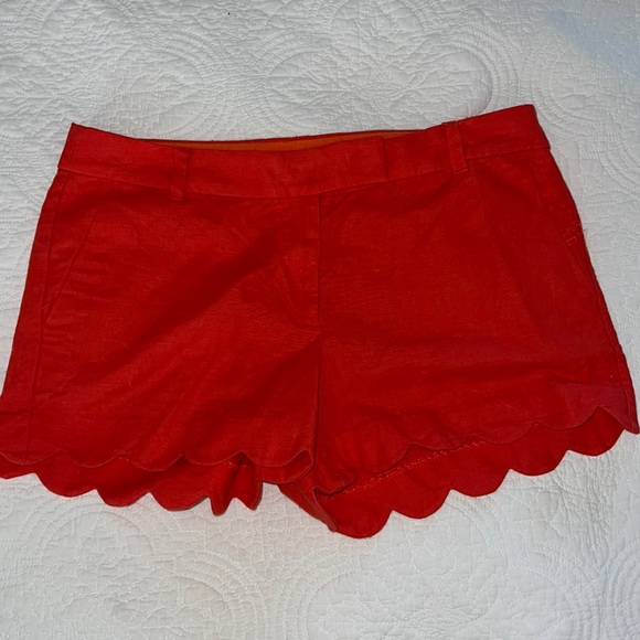 J Crew Factory scalloped shorts - Picture 2 of 5